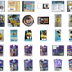 A small sampling of Sisto’s life’s work.